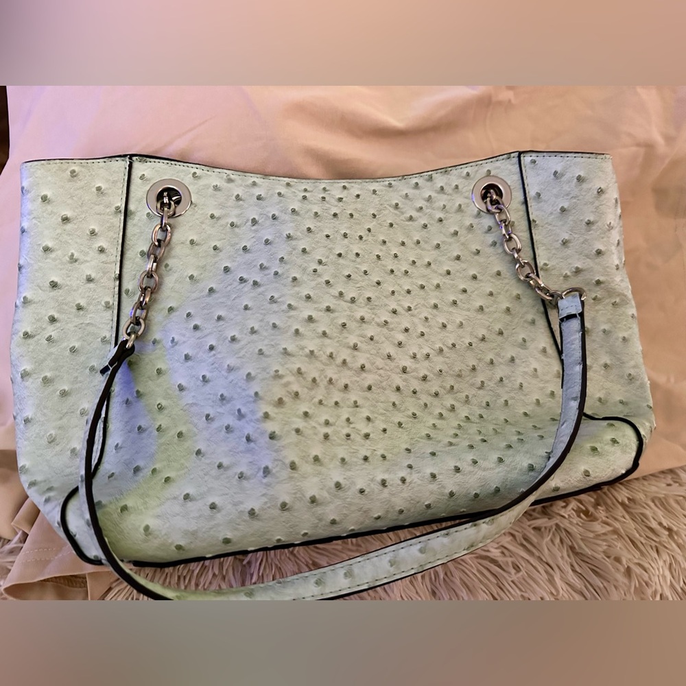 Beautiful Faux Ostrich Purse